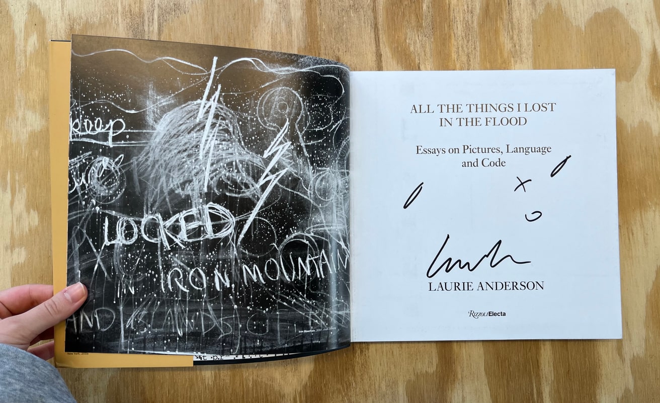 Laurie Anderson - All the Things I Lost In the Flood - Printed Matter