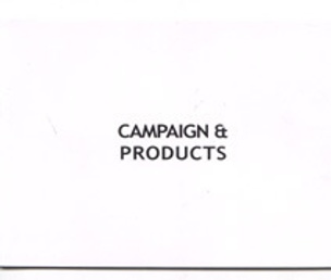 Campaign & Products