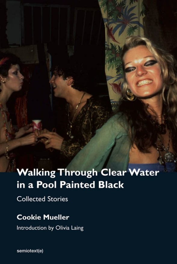 Cookie Mueller - Walking Through Clear Water in a Pool Painted