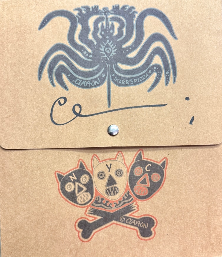 Clayton Patterson - Clayton Patterson x Scarr's Pizza Fan Zine