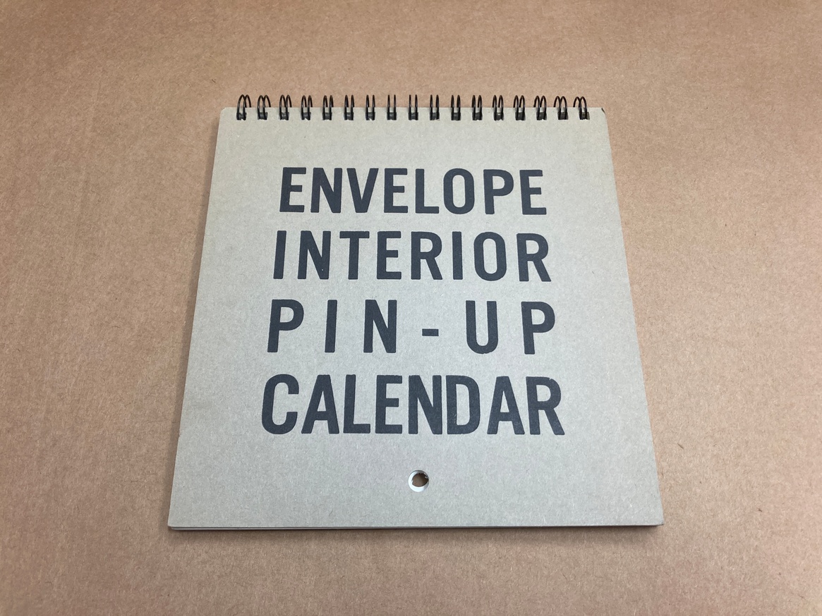 Envelope Interior Pin-Up Calendar : 2004