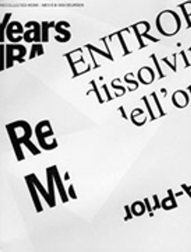 RU-4802　MEVIS&VAN DEURSENRECOLLECTEDWORK Recollected Work by Mevis & Van Deursen | Flatmade