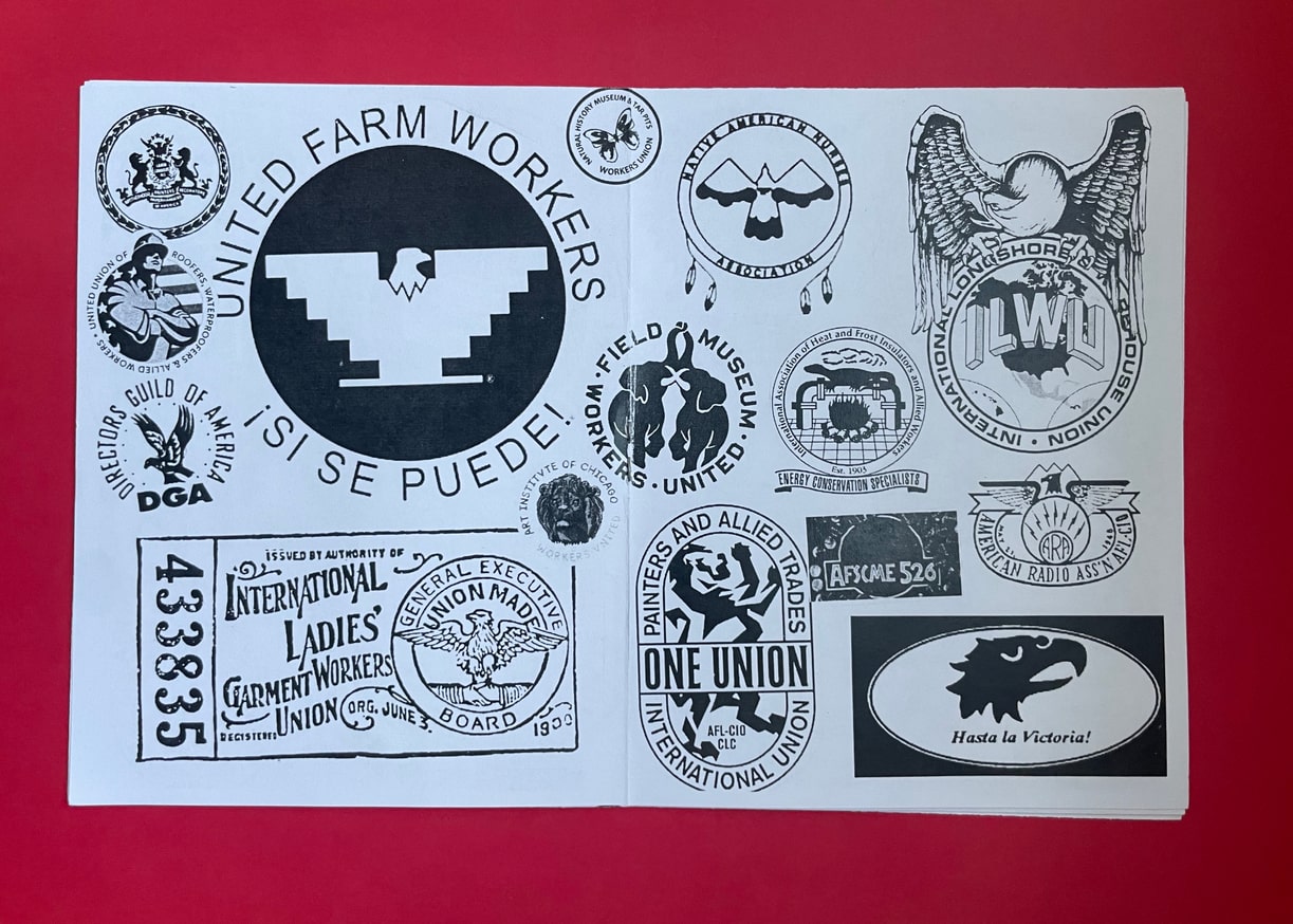 Michelle Rosenberg - Union Labels and Logos - Printed Matter
