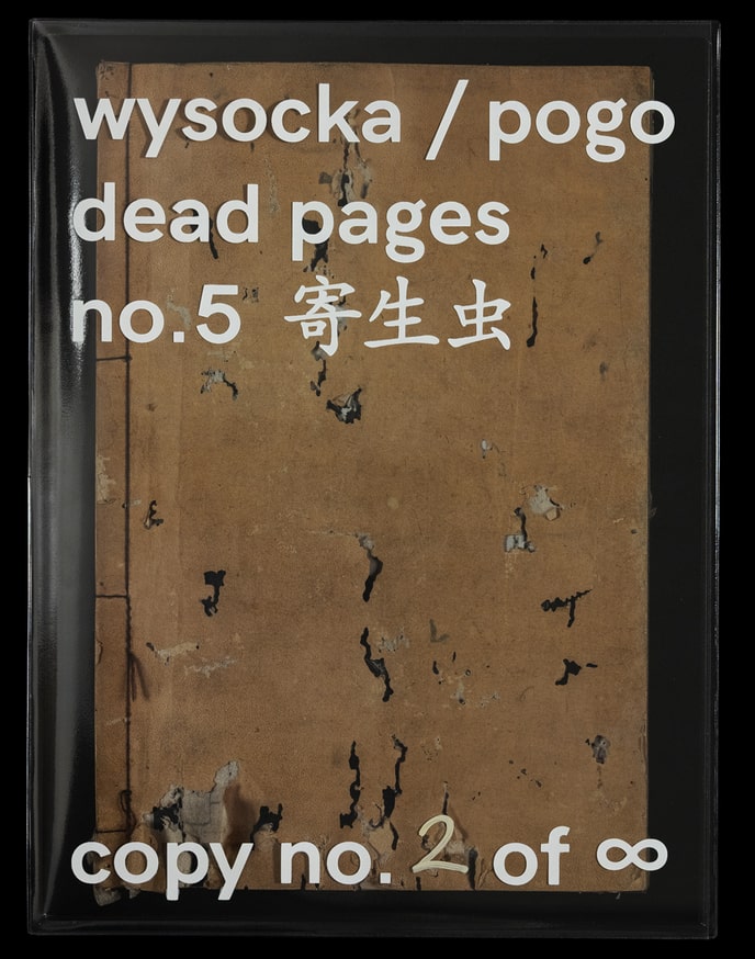 Claudio Pogo and Magdalena Wysocka - dead pages - Printed Matter