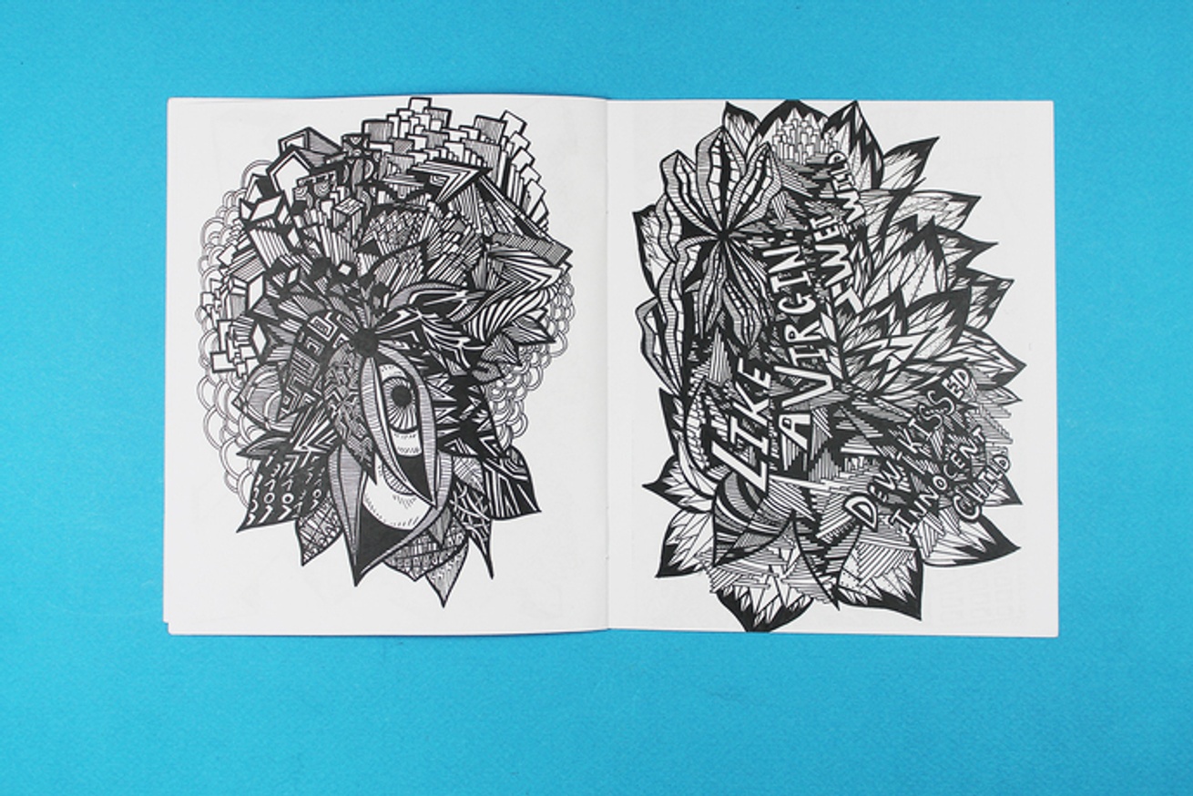 Black Pen Art  Samiksha's ART book