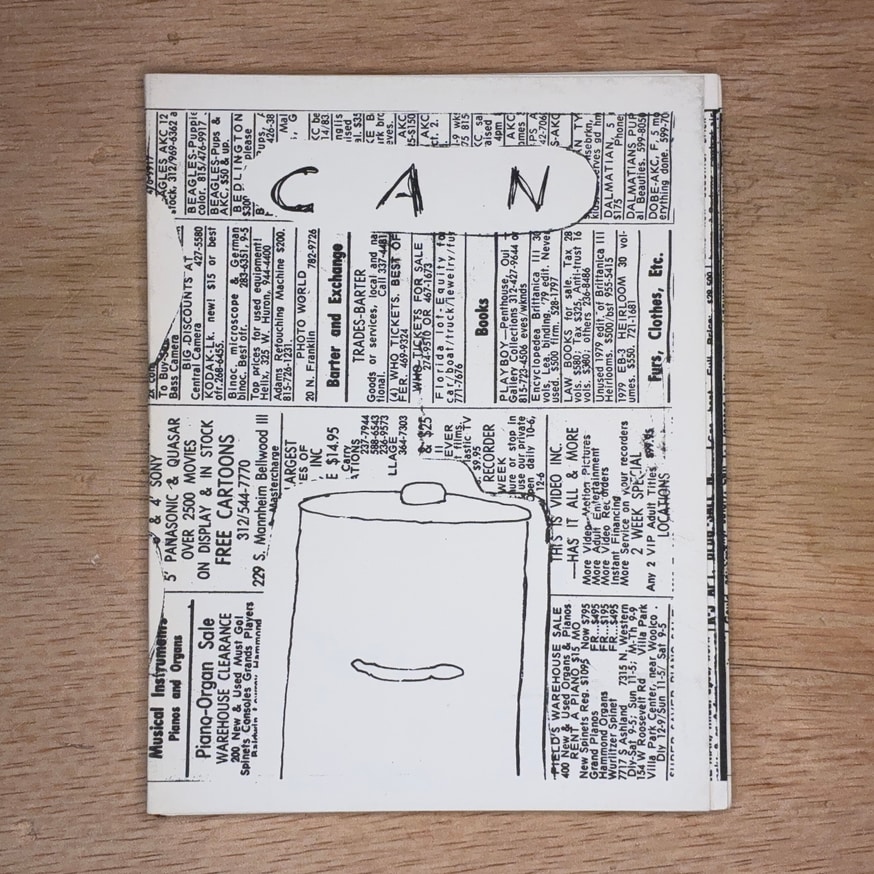 Jan Voss - Can - Printed Matter