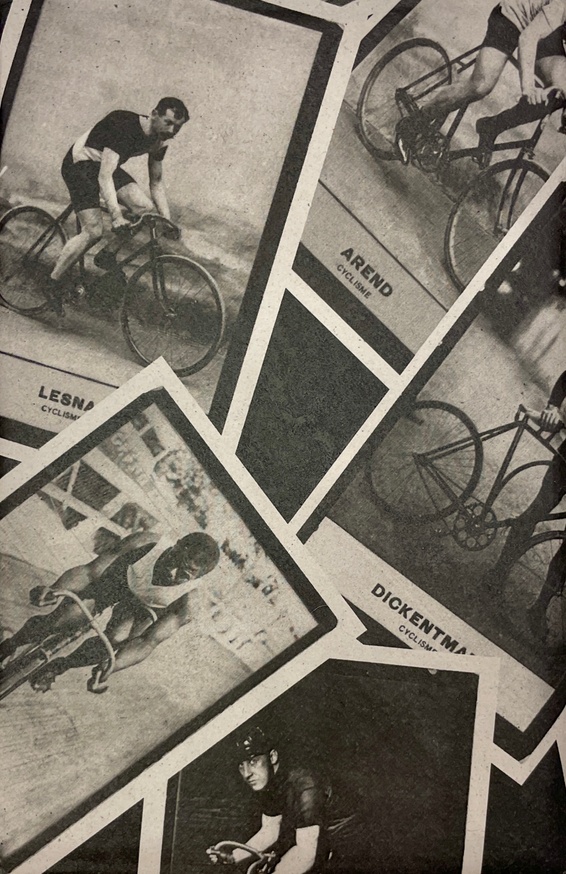 Retro-Cyclisme Postcard Set thumbnail 2