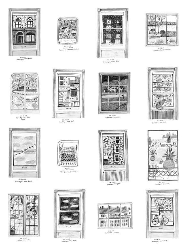 Rachel Domm - Window Diary [Print] #1 - Printed Matter