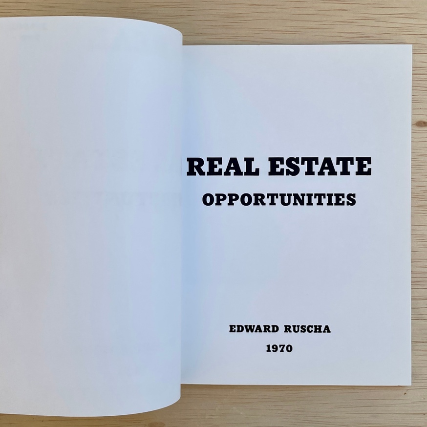 Real Estate Opportunities [First Edition] thumbnail 2