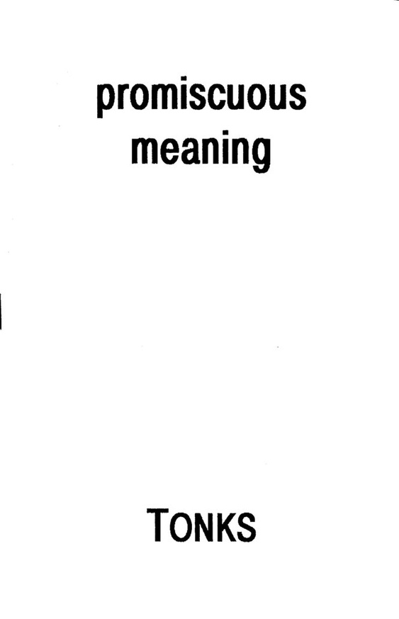 promiscuous meaning