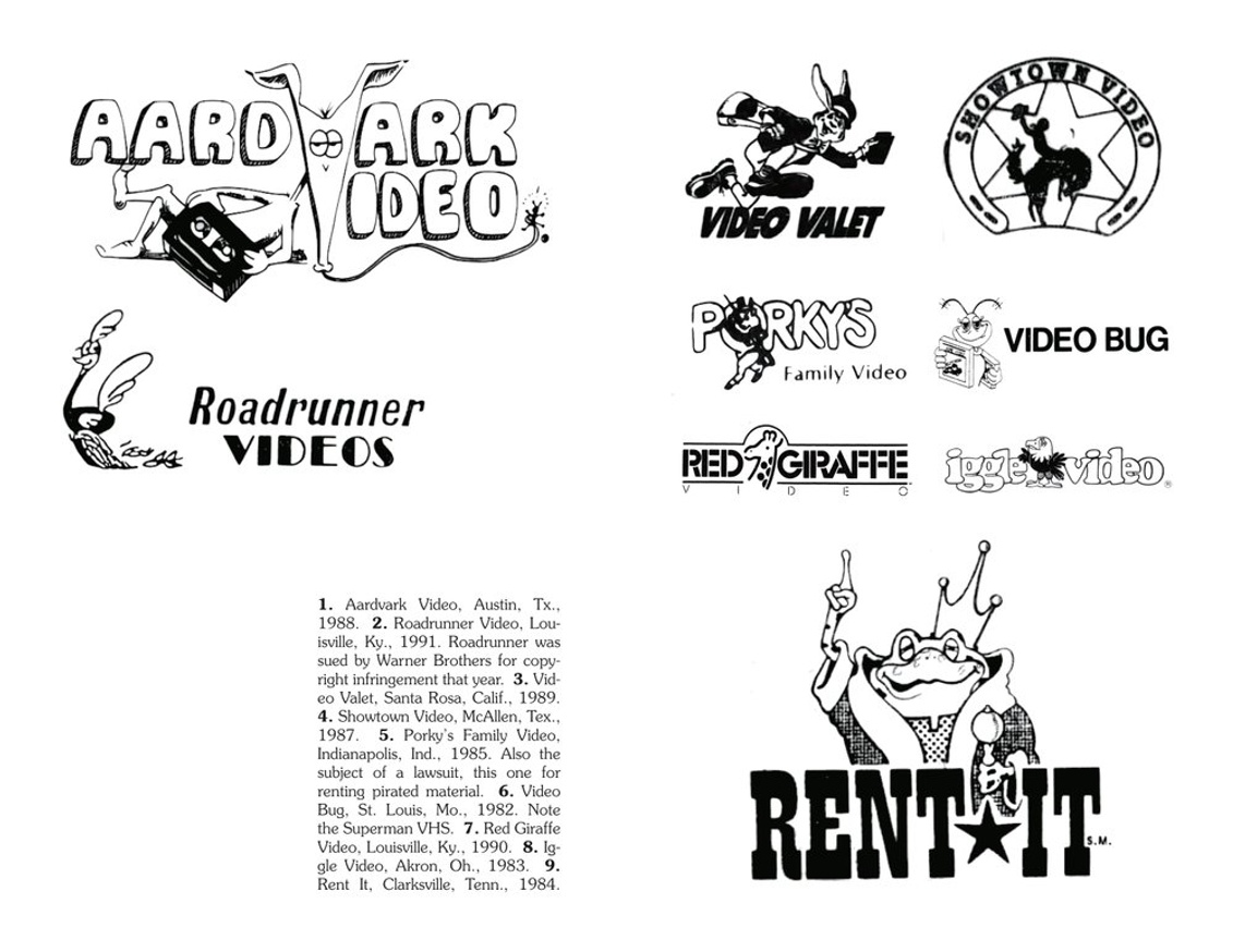 Videoland: A Visual Catalog of American Video Store Logos, 1980-1995 thumbnail 2