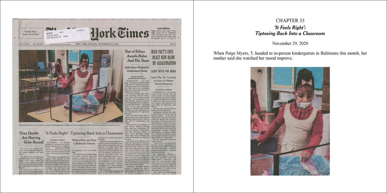 Front Pages with Pictures of Women Fighting Covid : The New York Times thumbnail 8