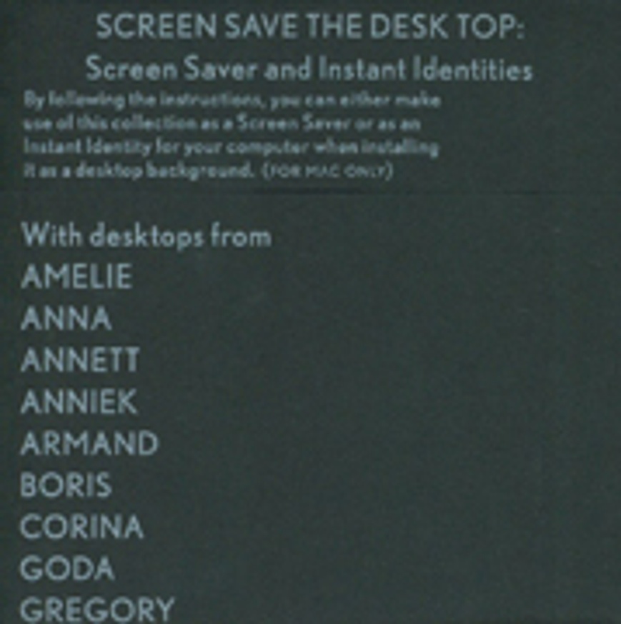 Screen Save The Desk Top