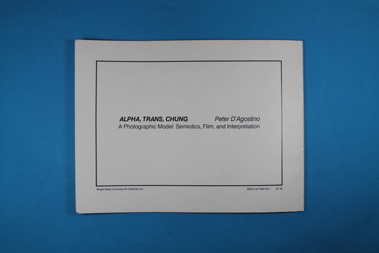 Alpha, Trans, Chung : A Photographic Model : Semiotics, Film and Interpretation thumbnail 5