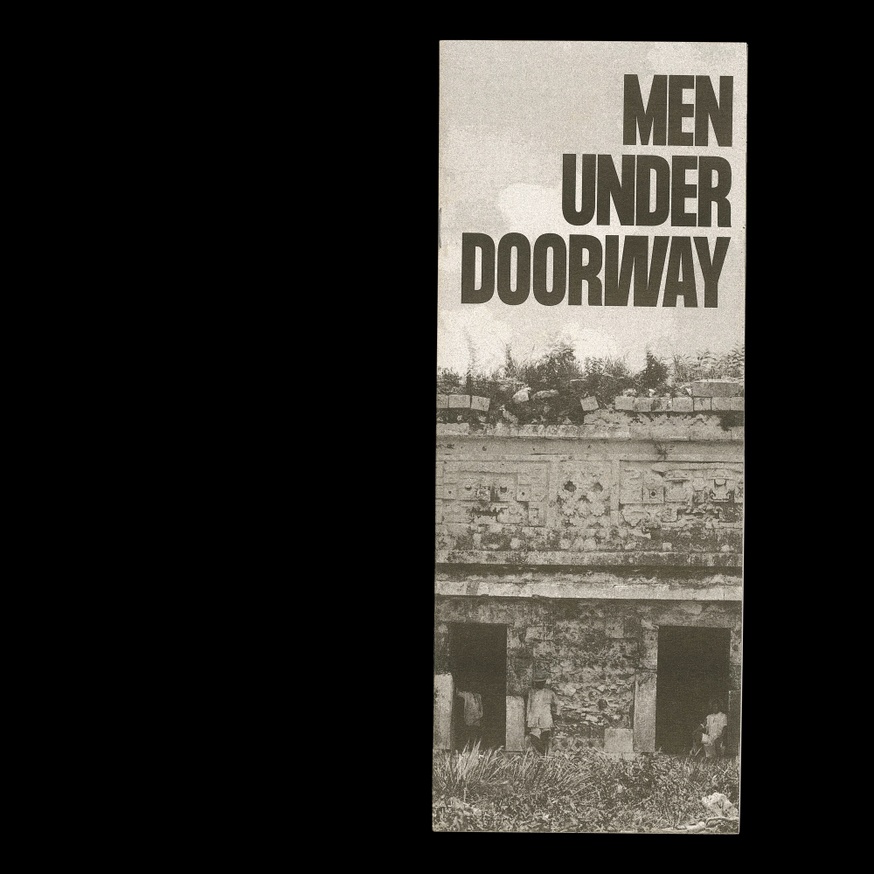 Men under doorway