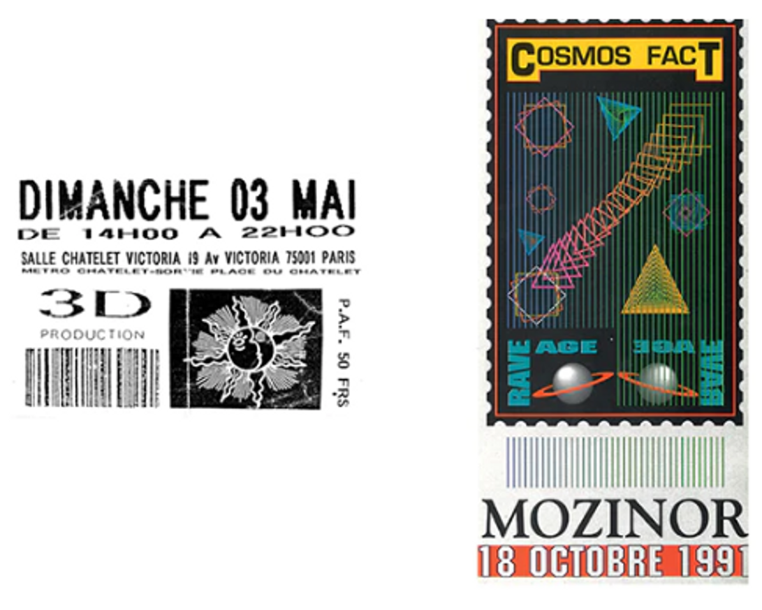 Paris Rave Flyers 1991-1994 thumbnail 5