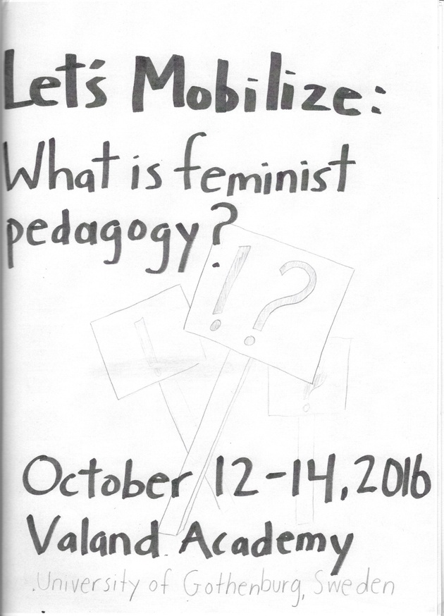 Let's Mobilize: What is Feminist Pedagogy? Workbook