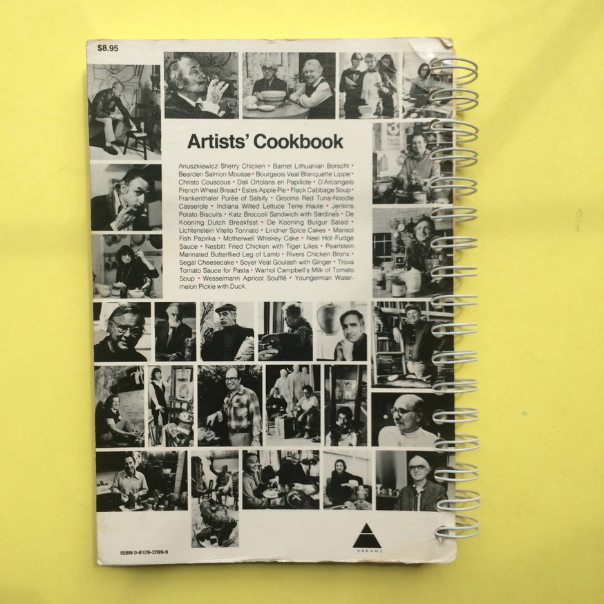 The Museum of Modern Art Artists' Cookbook  thumbnail 9