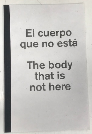 El cuerpo que no está