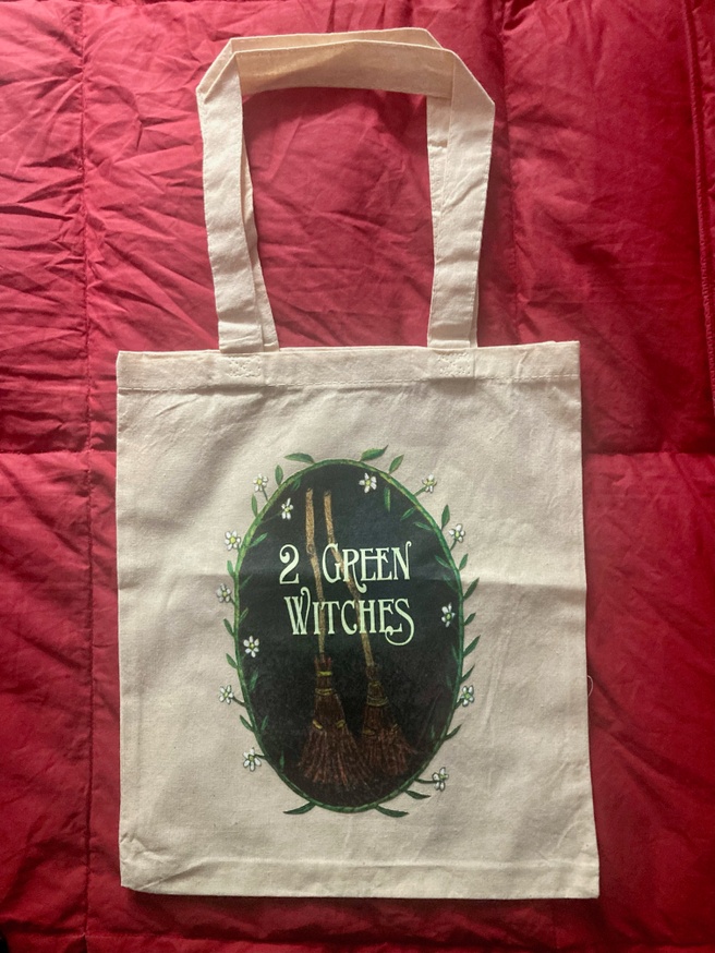 Green Witch Tote