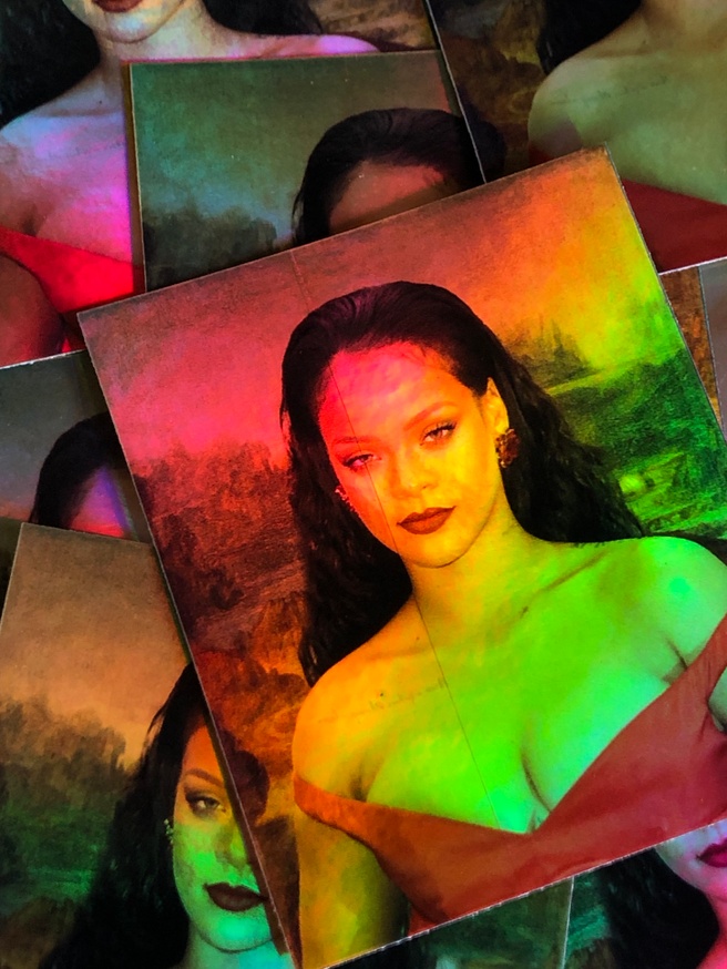 Rihanna Lisa Vol. 1 Holographic Sticker