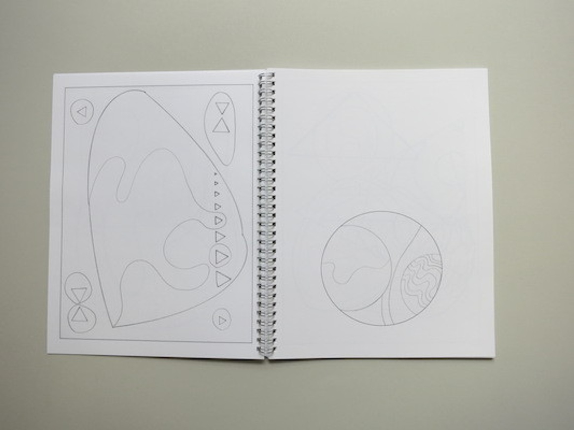 Drawing Hilma Af Klint : A  Coloring Book Influenced by the Work of Hilma Af Klint thumbnail 7