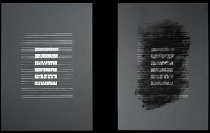 Borradura de una partitura (Erasure of a Score) / [Print]