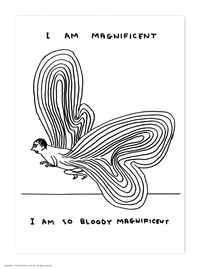 I Am Magnificent Greeting Card