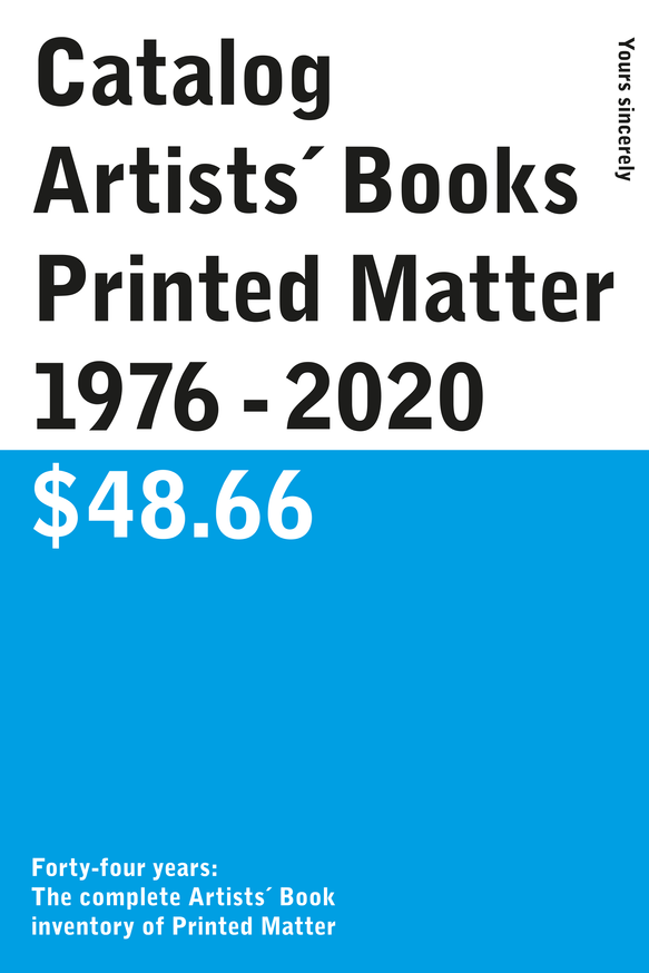 Samuel Bich - Catalog / Artists´ Books / Printed Matter / 1976 - 2020 /  $48.66 - Printed Matter