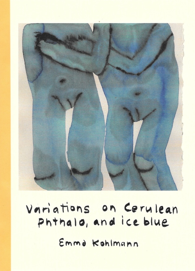 Variations on Cerulean Phthalo, and ice blue