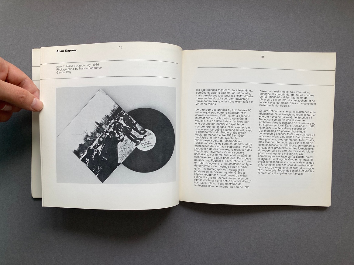The Record as Artwork from Futurism to Conceptual Art: The Collection of Germano Celant thumbnail 7