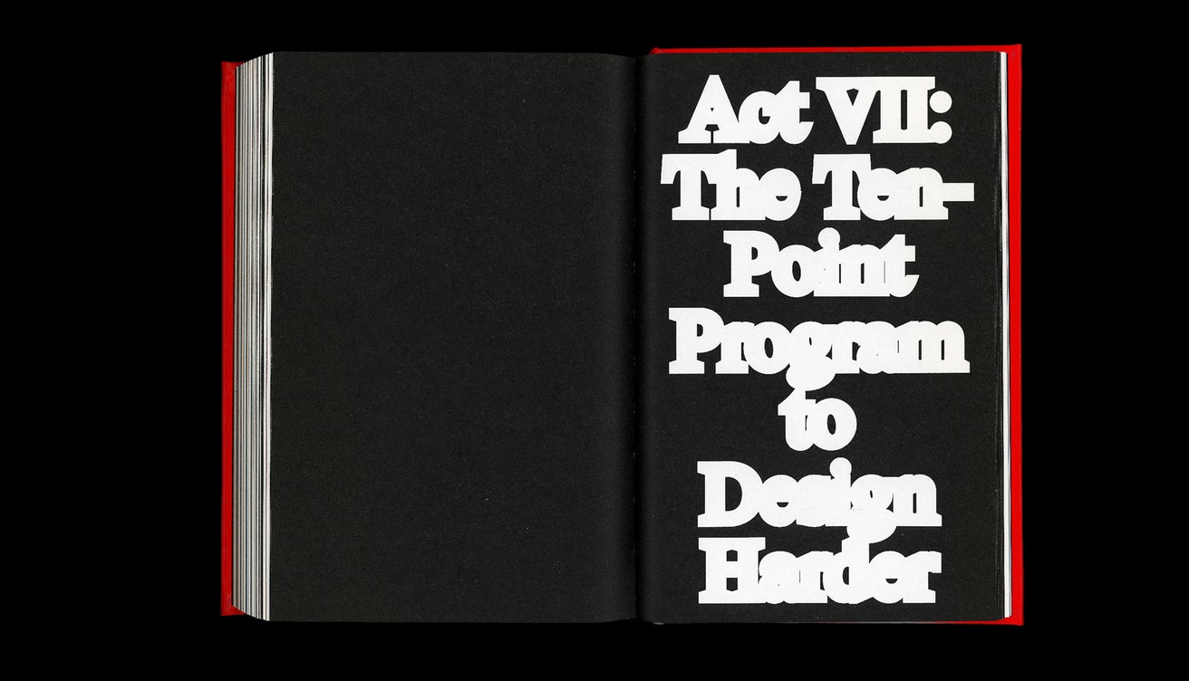 Erik Carter - Design Harder - Printed Matter