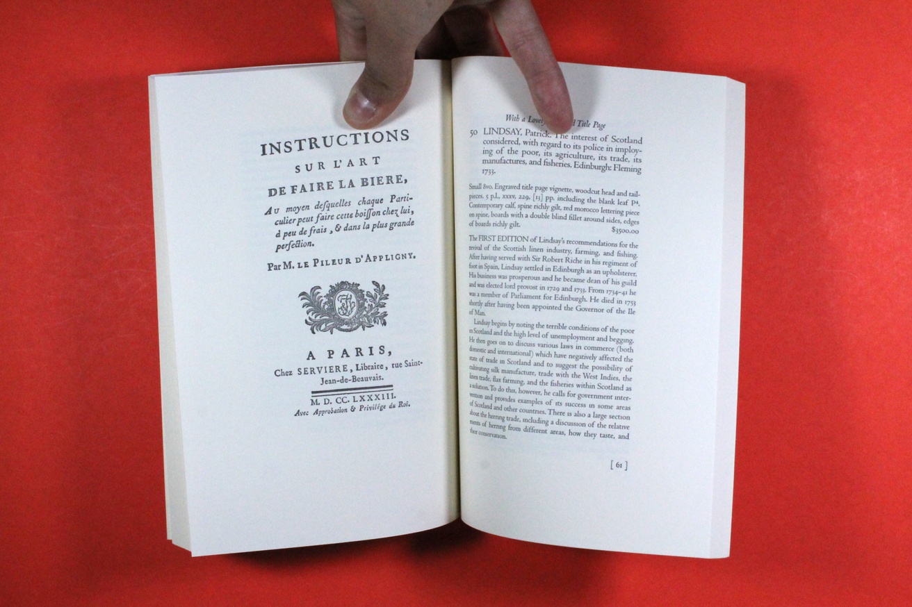 Gastronomy, Catalogue 13 : A Catalogue of Books and Manuscripts on Cookery, Rural and Domestic Economy, Health, Gardening, Perfume, and the History of Taste 1517-2006 thumbnail 2