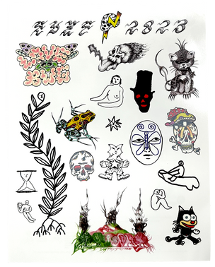 EVZF 2023 Temporary Tattoos