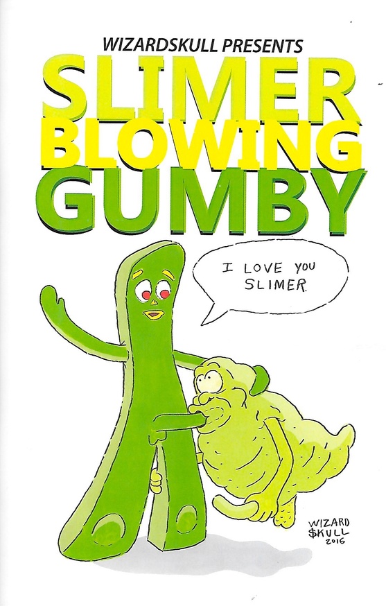 Slimer Blowing Gumby
