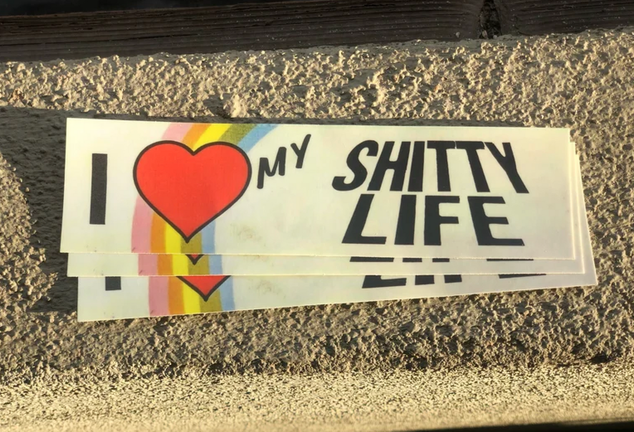 "Love My Life" (Bumper Sticker)