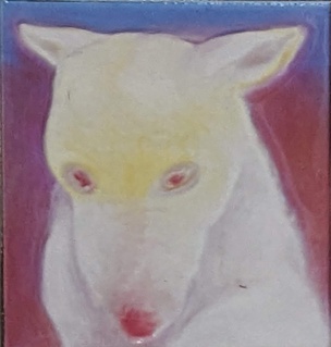 Miriam Cahn Pin [White Animal]