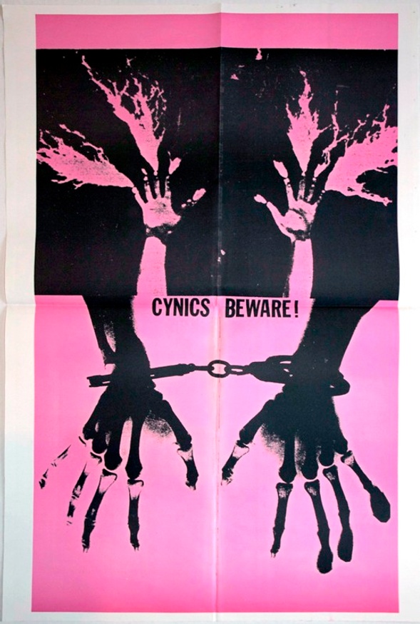 Talk Is Cheap Cynics Beware! Poster