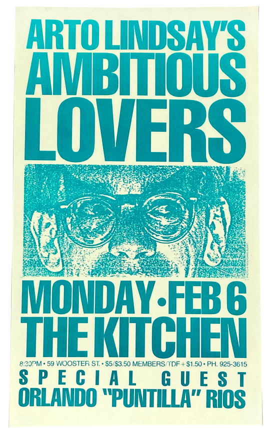 Ambitious Lovers, February 6, 1984 [The Kitchen Posters]
