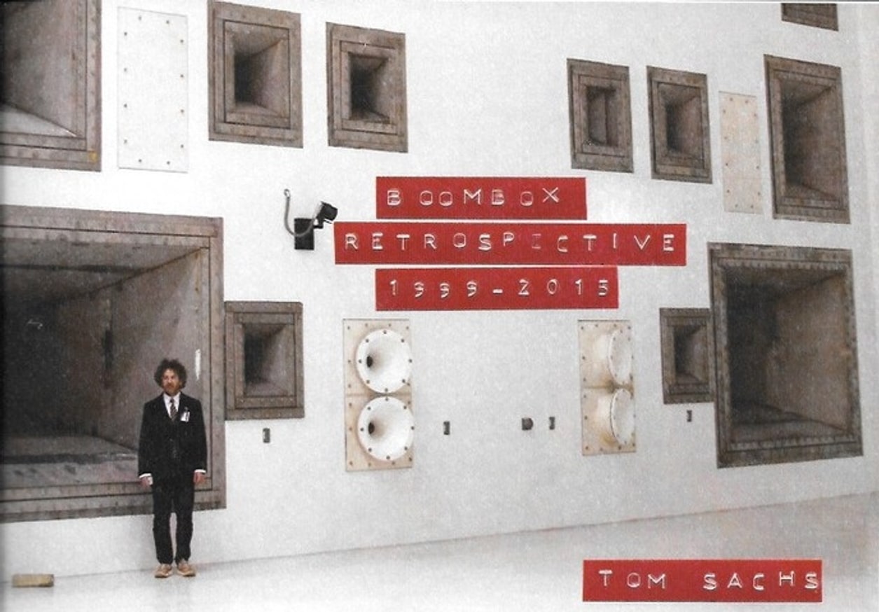 トムサックス Boombox Retrospective Poster ポスター Tom Sachs: Boombox Retrospective Poster – Tom Sachs Store