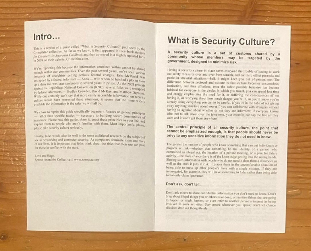 What Is Security Culture? thumbnail 2