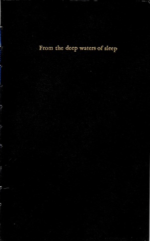 From the Deep Waters of Sleep