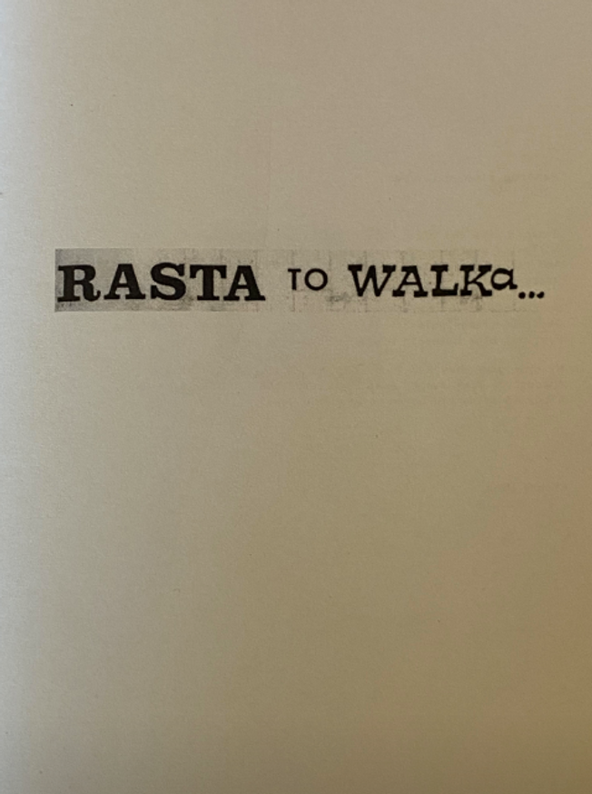  Rasta to Walka…