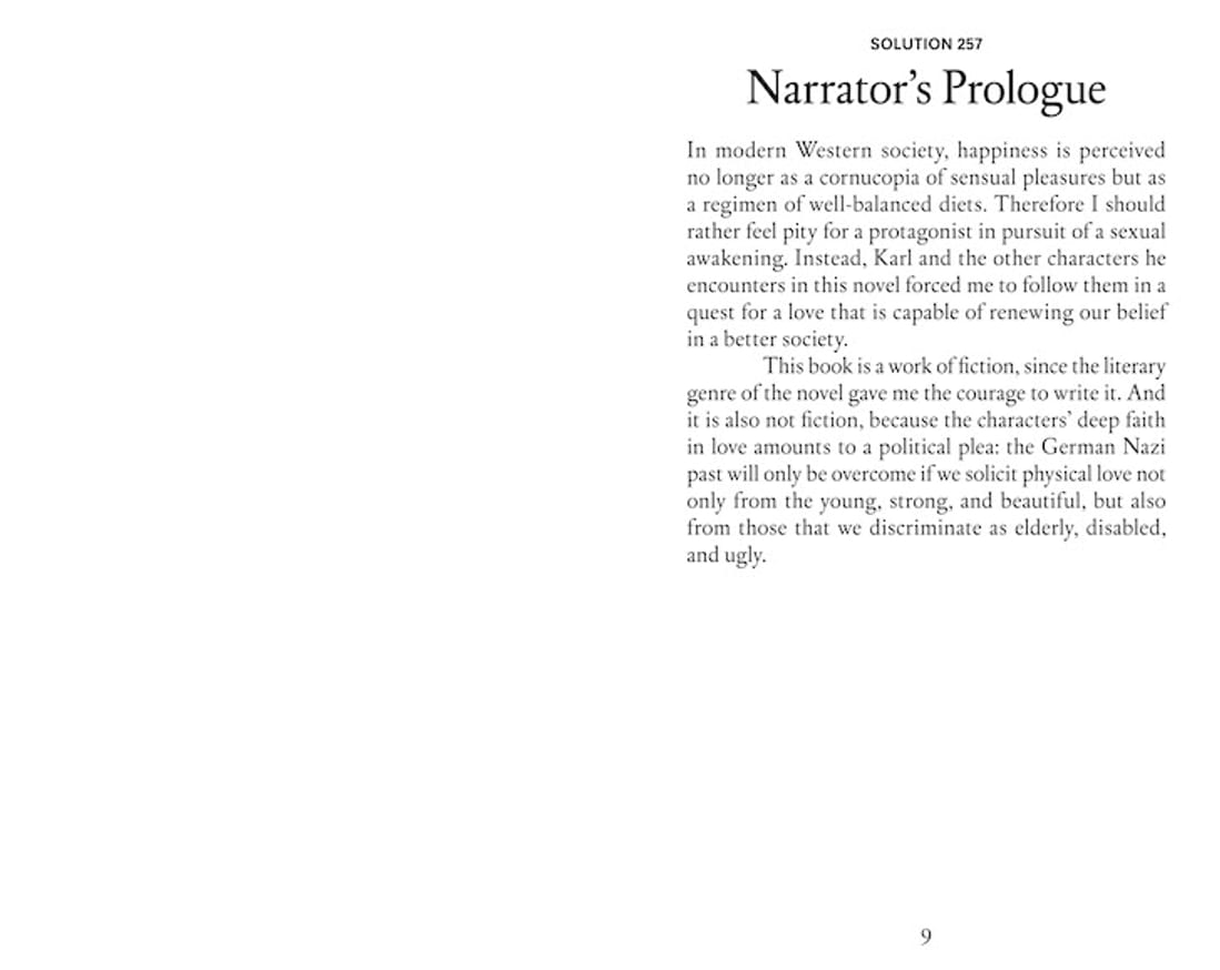 Ingo Niermann - Solution 257 : Complete Love, A Novel - Printed Matter