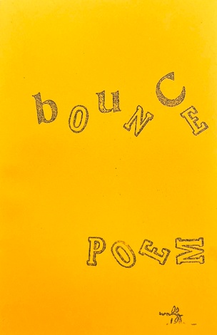 Bounce Poem