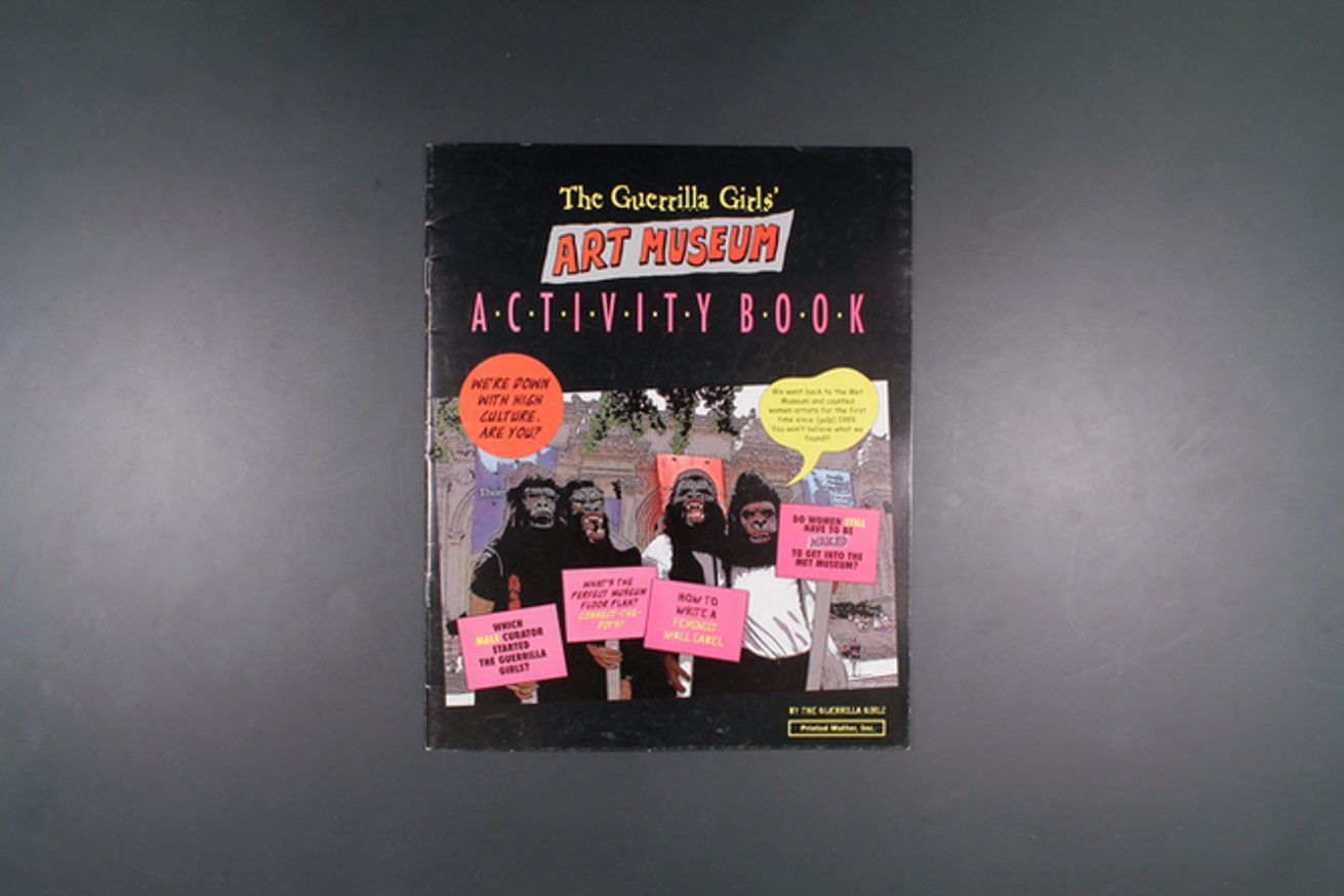 The Guerrilla Girls' Art Museum Activity Book
