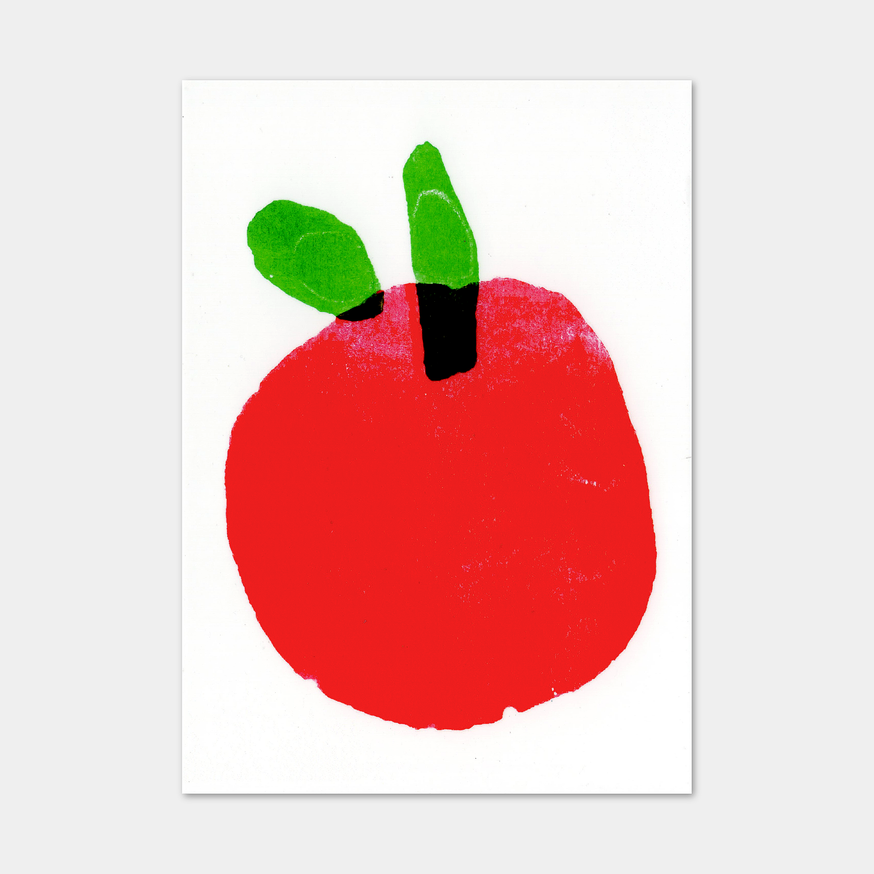 Fruity Fruits (Apple) [Notecard]