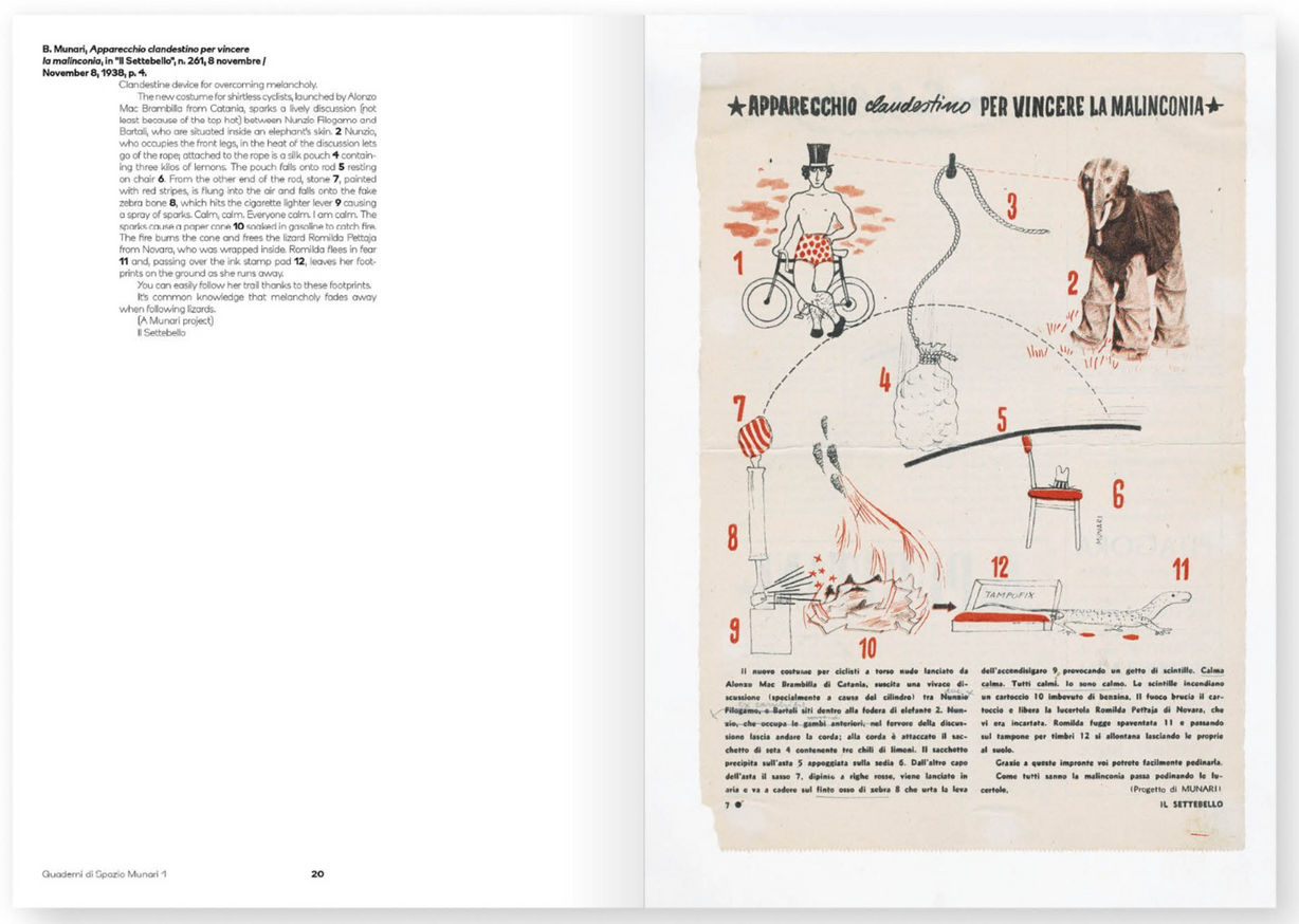 Bruno Munari and Stefania di Maria - Machines before machines / Le