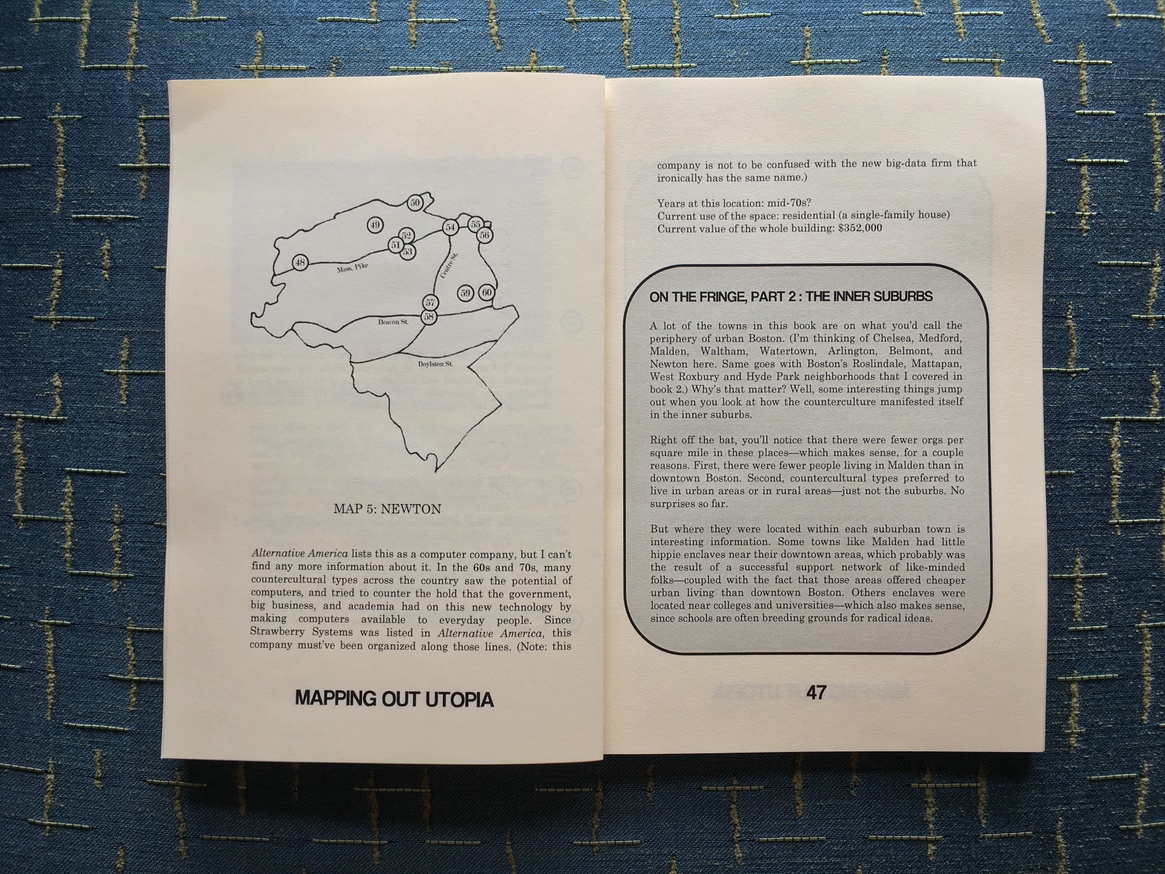 Mapping Out Utopia, Vol. 3: The Surrounding Communities (including Somerville, Brookline & Newton) thumbnail 2