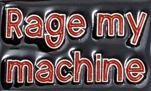 Miriam Cahn Pin [rage my machine]